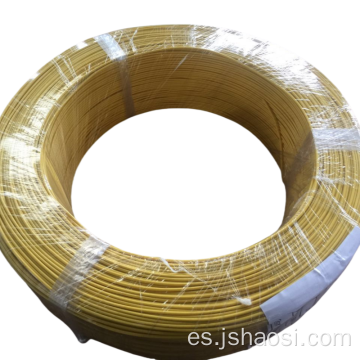 Cable de aislamiento de goma de silicona resistente a alta temperatura